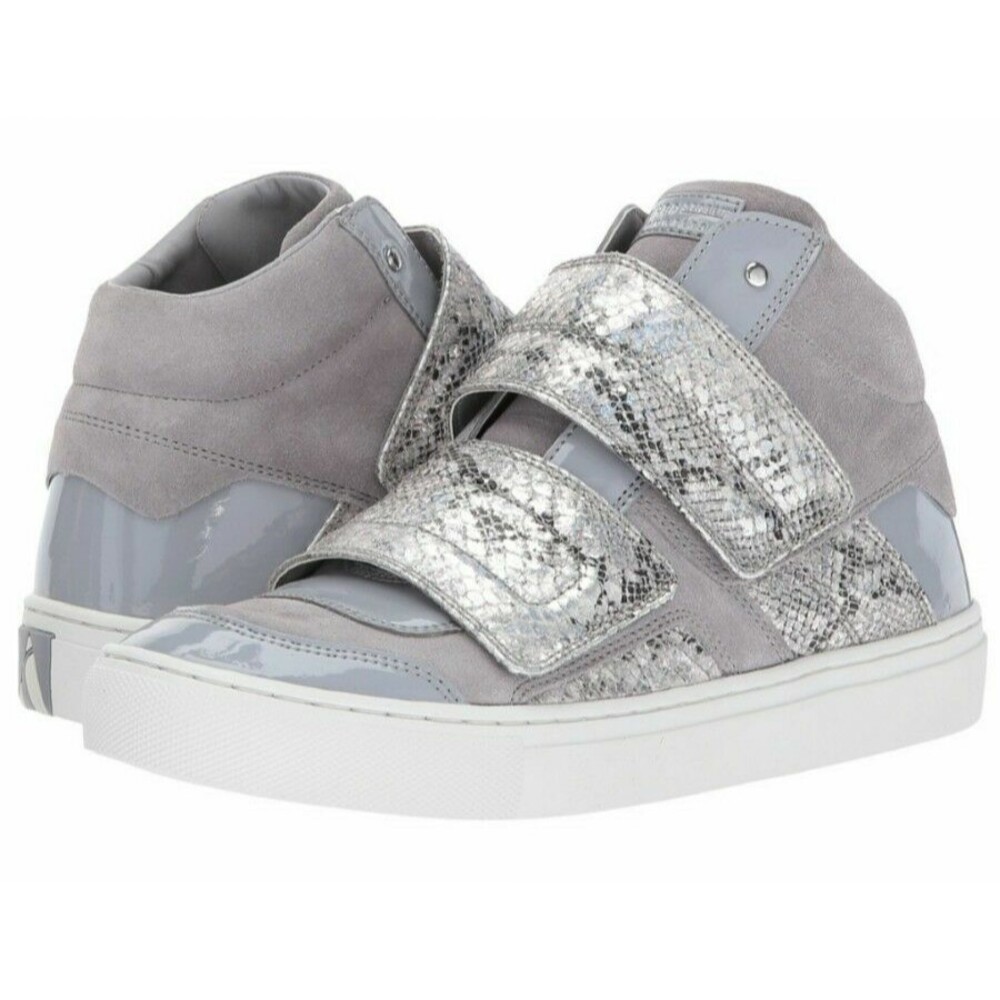 SKECHERS Side Street Womens Gray Suede Rocksteady Rise Fit Sneakers Size 7 NWT